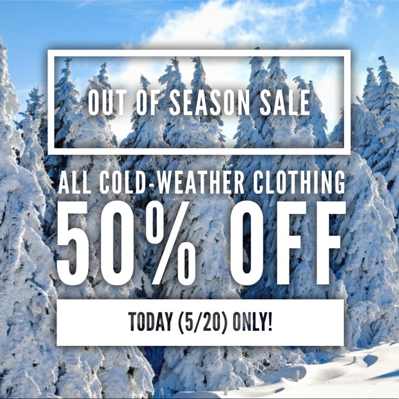❄️TODAY ONLY: Cold-weather clothing sale ❄️☃️ - Picture 1 of 1